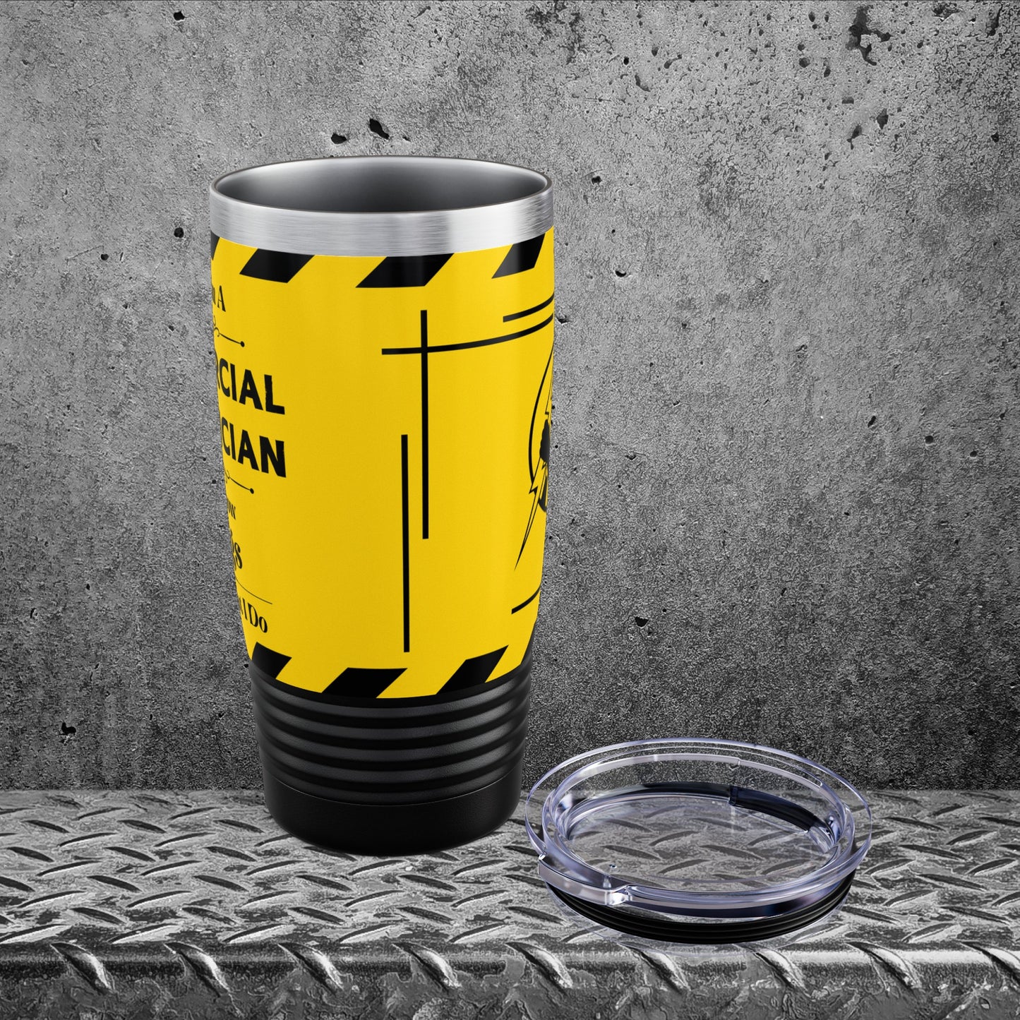 Relax, I'm A Commercial Electrician, And I Know Things - Ringneck Tumbler, 20oz