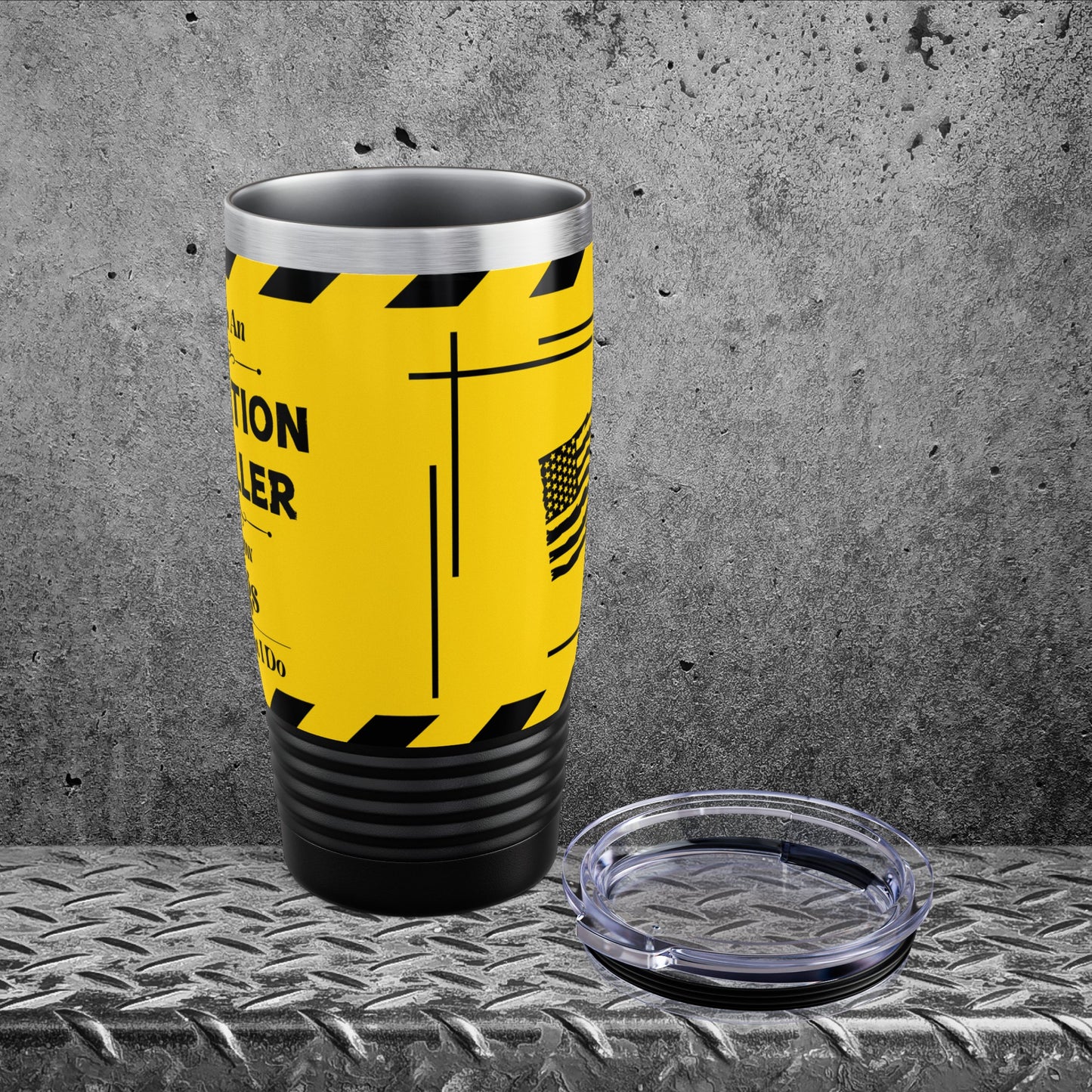 Relax, I'm An Insulation Installer, And I Know Things - Ringneck Tumbler, 20oz