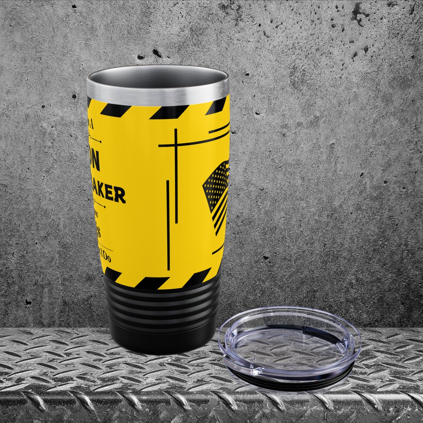 Relax, I'm A Union Boilermaker, And I Know Things - Ringneck Tumbler, 20oz