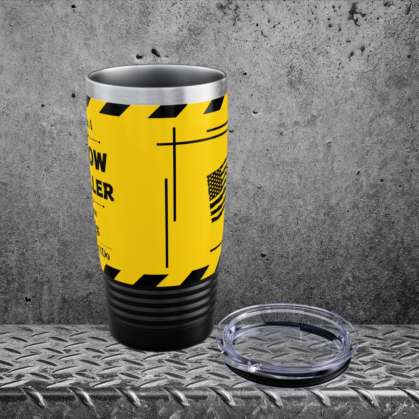 Relax, I'm A WINDOW INSTALLER, And I Know Things - Ringneck Tumbler, 20oz