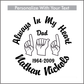 DAD ASL - Celebration Of Life Decal