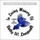 Blue Jay Full Color - Celebration Of Life Decal
