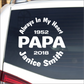 PAPA - Celebration Of Life Decal