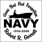 NAVY Carrier - Celebration Of Life Decal
