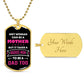 Any woman can be a mother but it takes a BADASS MOM to be a dad too. Father's day gift for Single Mom Necklace.