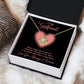 To My Girlfriend, Never Forget That I Love You - Beautiful Love Knot Necklace