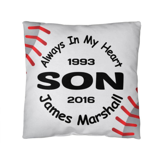 Your Son ~ Personalized and Customized In Loving Memory, Memorial Pillow