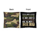 My Brother Is Not Just A Veteran, He Is Also My Hero - Classic Camo Patriotic Pillow
