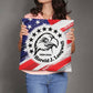 Patriotic Eagle & Stars Personalized Memorial Pillow