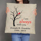 Personalized, I Am Always With You - Memorial Classic Throw Pillow