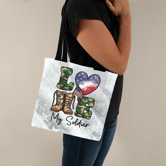 Love My Soldier Classic Tote Bag