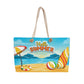Hello Summer Beach ~ Weekender Tote Bag