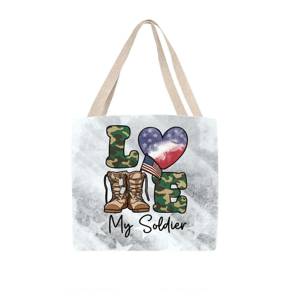 Love My Soldier Classic Tote Bag
