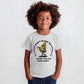 Youth Sized White T-shirt ~ Don't Blame Me, I Voted For The Pizza Party. Funny Political Parody kids shirt