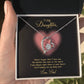 To My Daughter, You'll Always Be My Baby Girl - Dazzling Forever Love Necklace