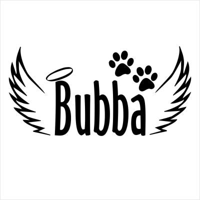 Pet Angel Style 1 - Celebration Of Life Decal