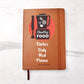 A Great Gift Idea! Personalized Leatherbound Notebook - Gifts From The Heart