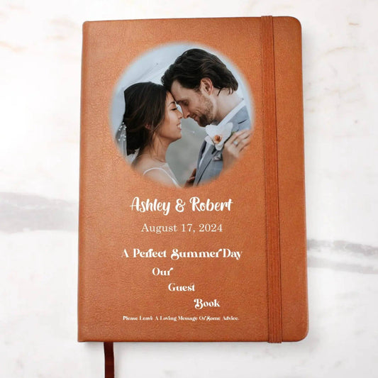 A Great Gift - Personalized Wedding Guest Book - Gifts From The Heart